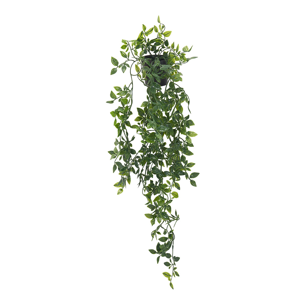 Pack of 4 Artificial Hanging Plants for Indoor and Outdoor Decor